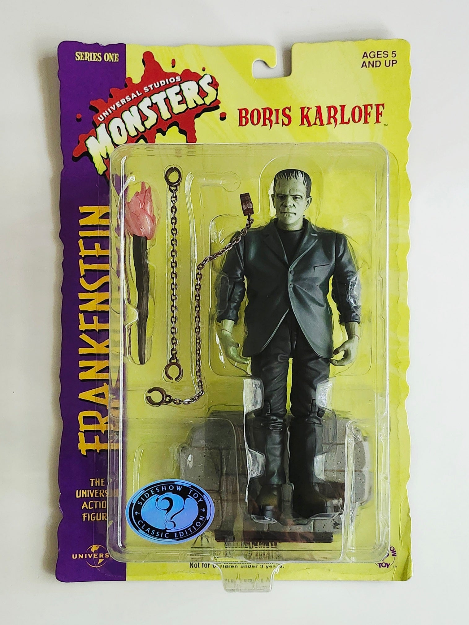 【アメリカ購入】FRANKENSTEIN アクションフィギュア Universal Studios Monsters Series 1 Boris Karloff Frankenstein 8