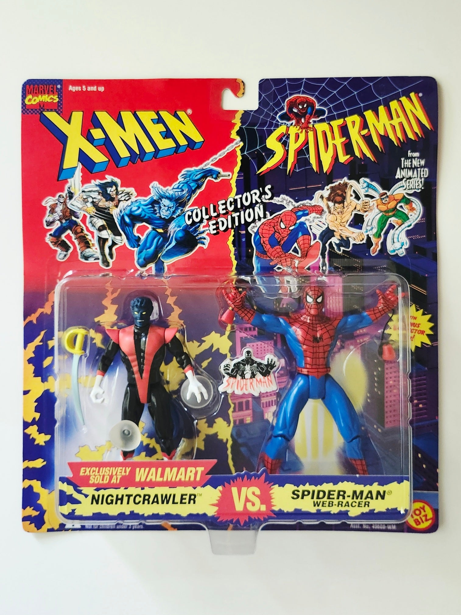 X-Men & Spider-Man Animated Series Collectors Edition Nightcrawler