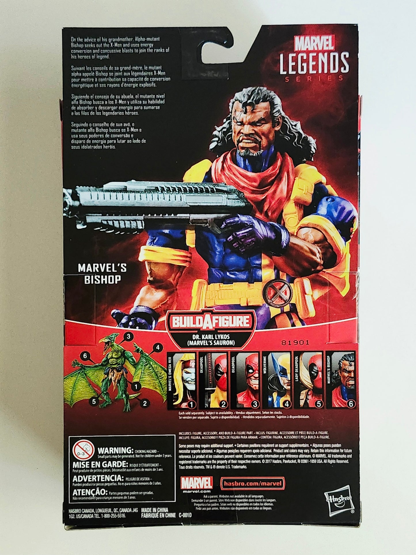 Marvel Legends Sauron Series Bishop 6-Inch Action Figure