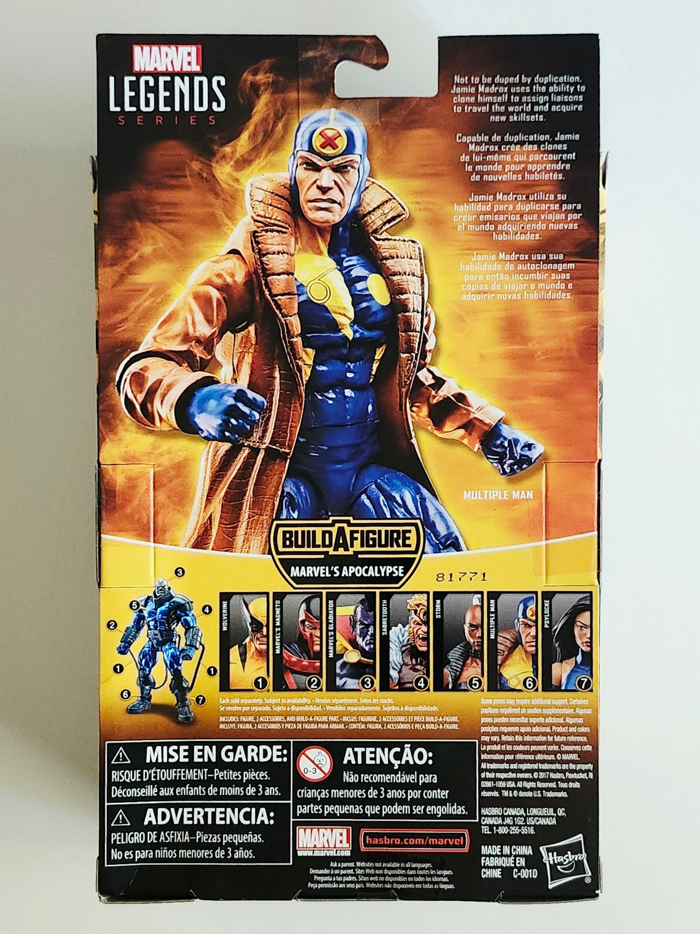 Marvel Legends Apocalypse Series Multiple Man 6-Inch Action Figure