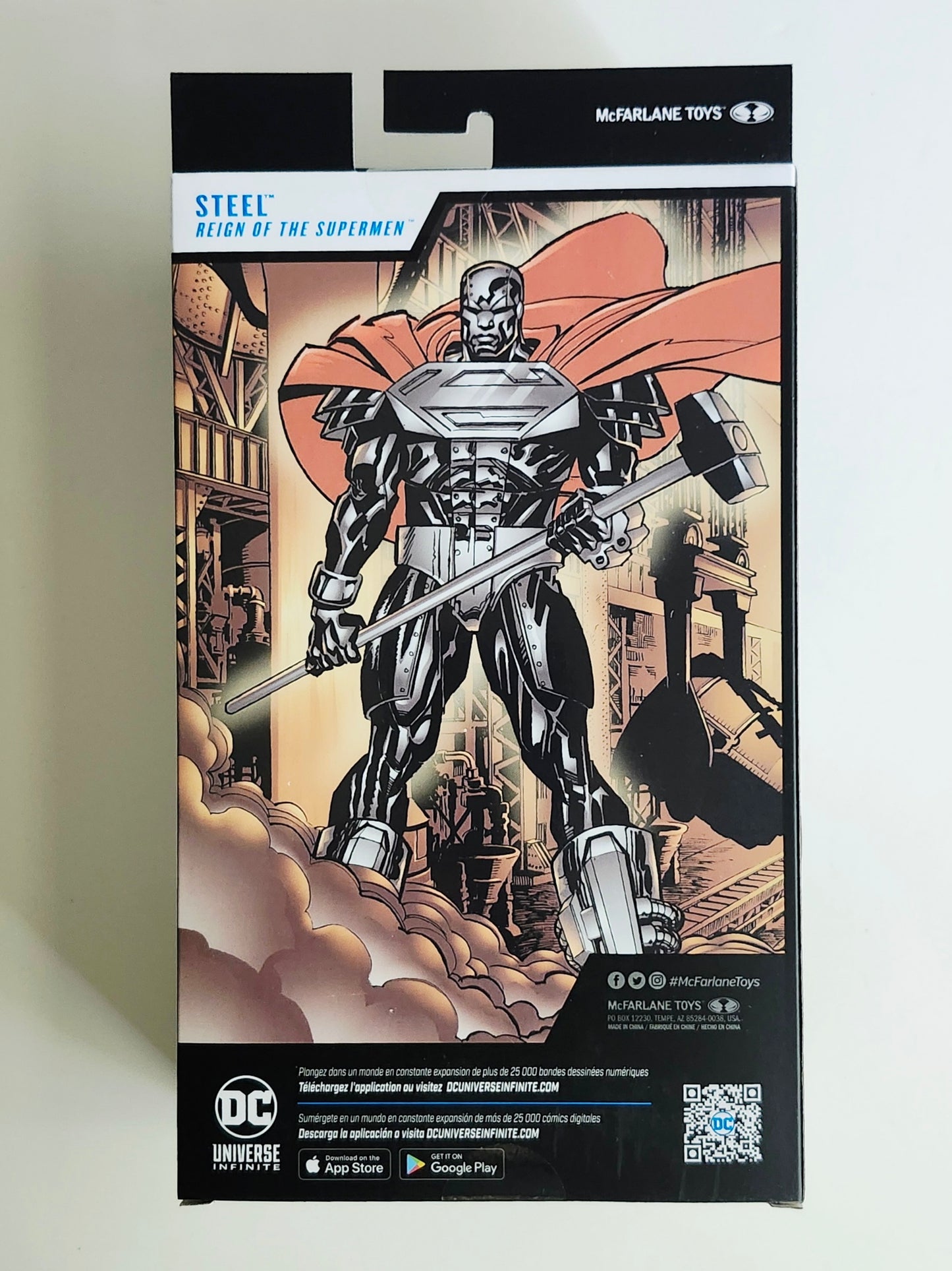 DC Multiverse Steel (Reign of the Supermen) Platinum Edition 7-Inch Action Figure