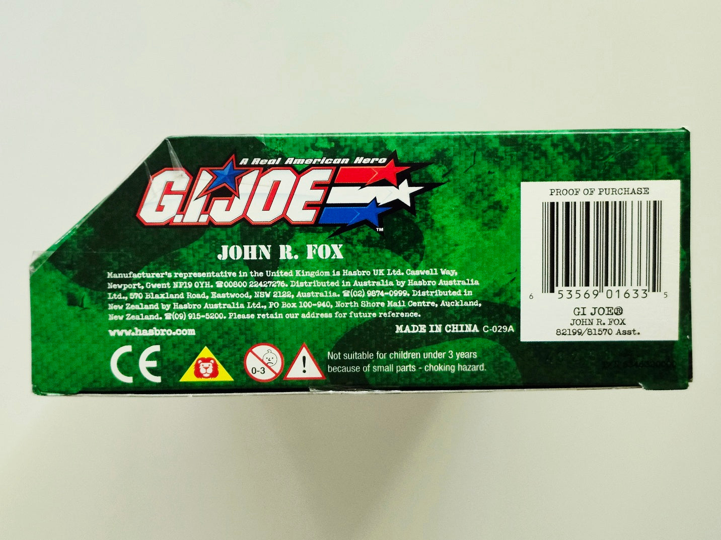 G.I. Joe Medal of Honor Recipient John R. Fox 12-Inch Action Figure