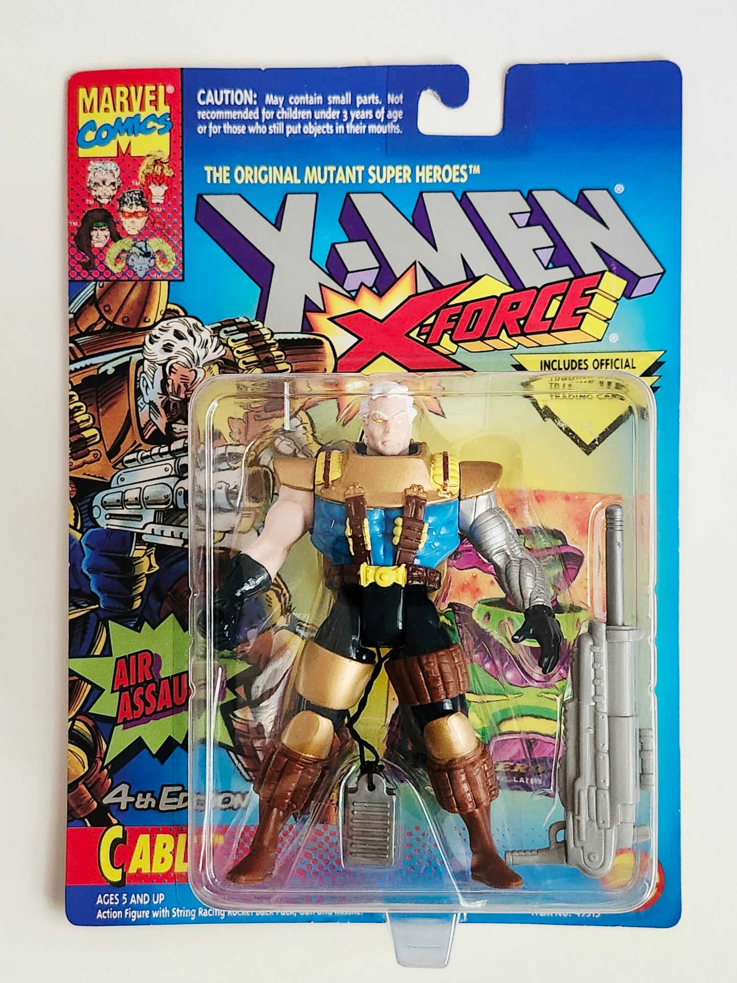X-Men/X-Force 4th Edition Cable 5-Inch Action Figure, 1994