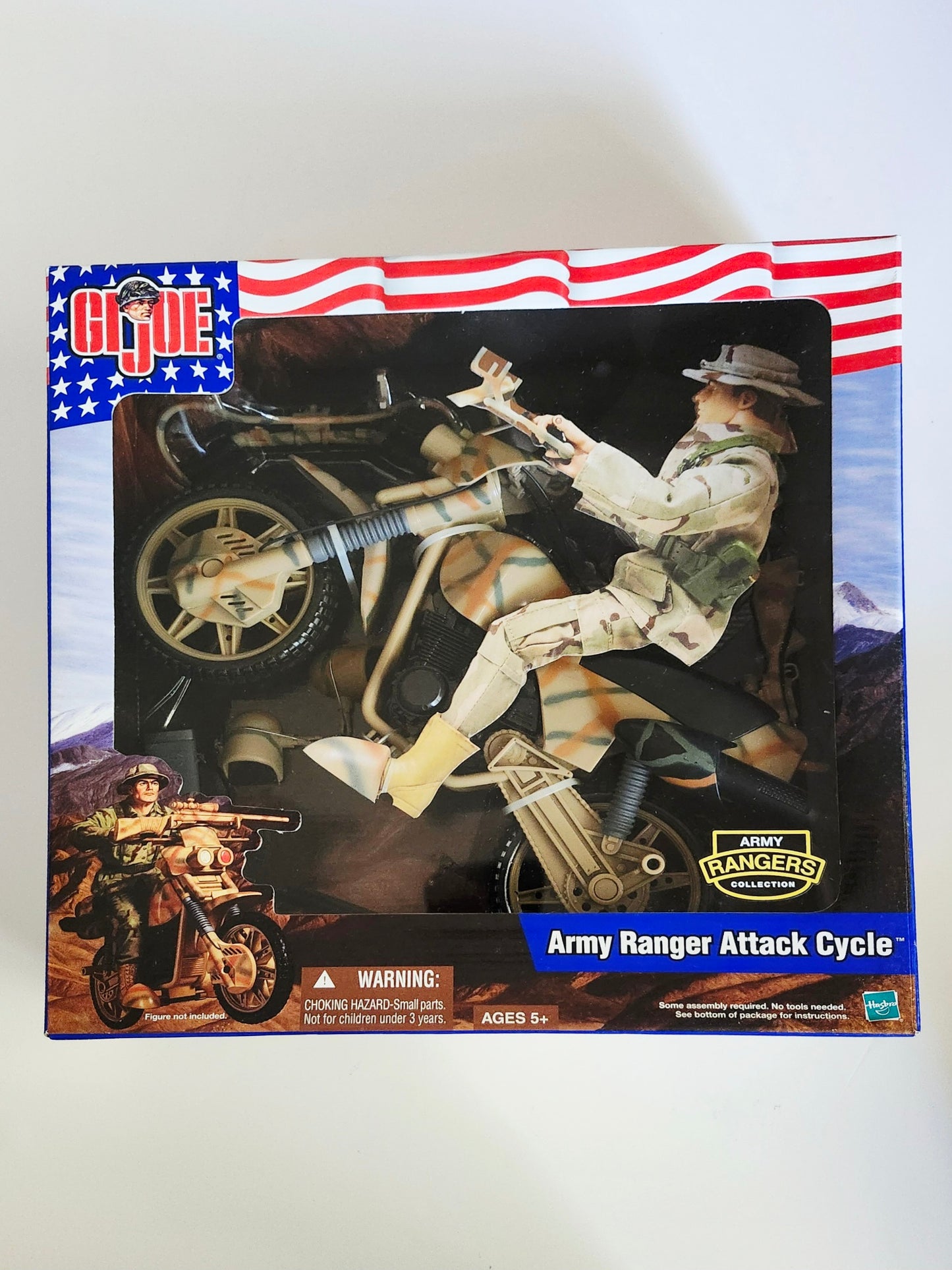 G.I. Joe Army Rangers Collection Army Ranger Attack Cycle 12-Inch Scale Vehicle