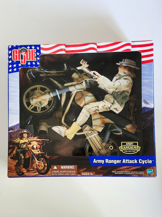G.I. Joe Army Rangers Collection Army Ranger Attack Cycle 12-Inch Scale Vehicle