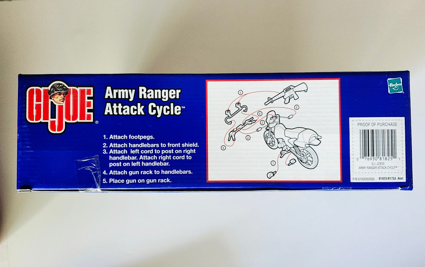 G.I. Joe Army Rangers Collection Army Ranger Attack Cycle 12-Inch Scale Vehicle