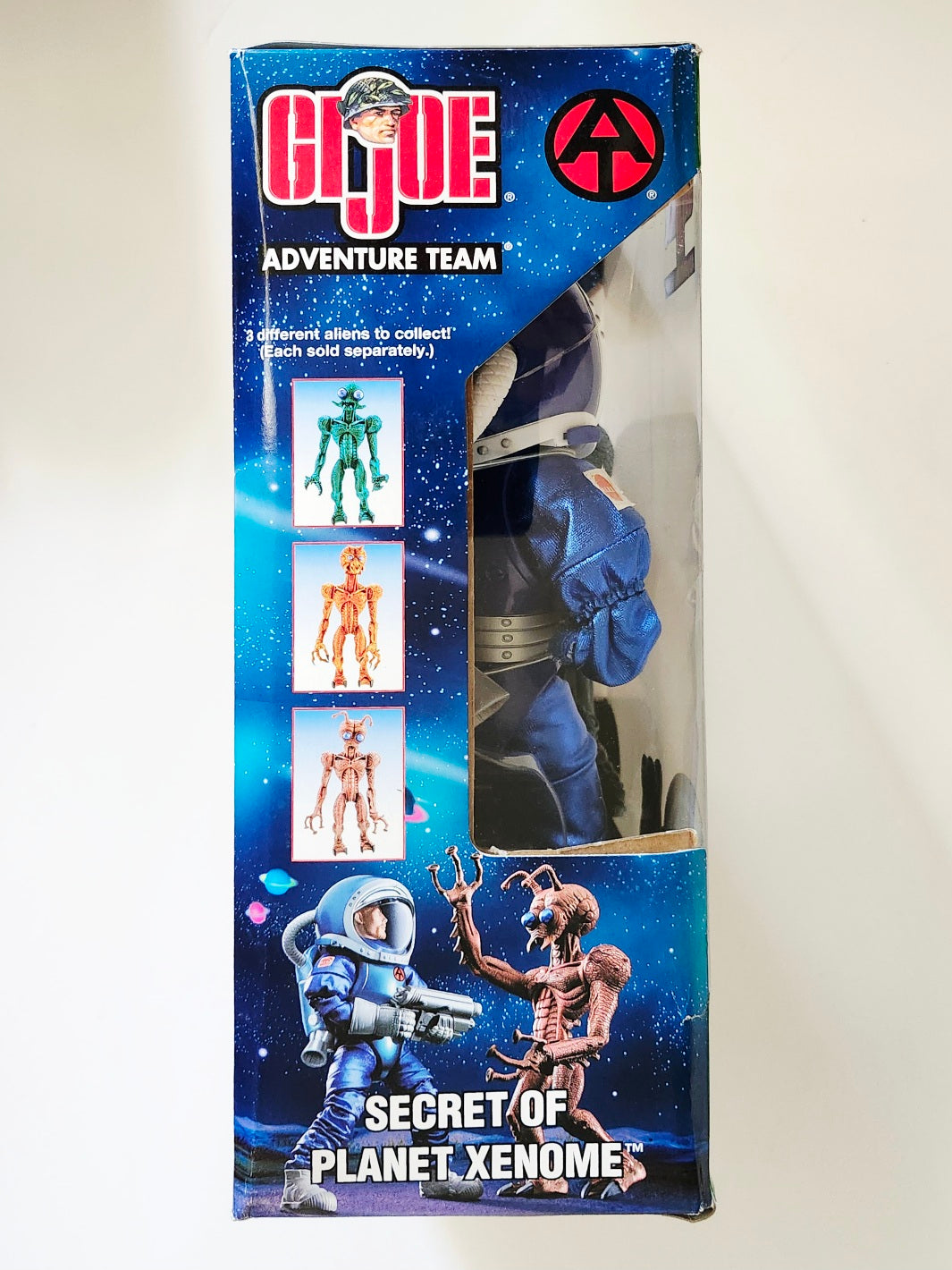 G.I. Joe Adventure Team Secret of Planet Xenome with Blue Alien (Caucasian) 12-Inch Action Figure Set