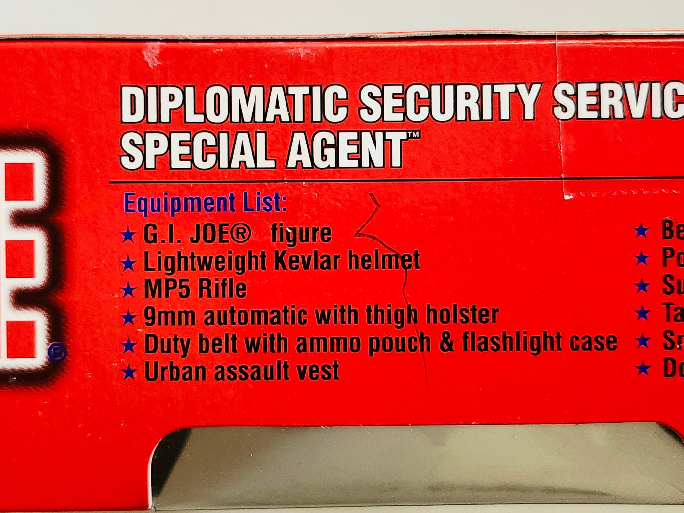 G.I. Joe Diplomatic Security Service Special Agent (Caucasian) 12-Inch Action Figure