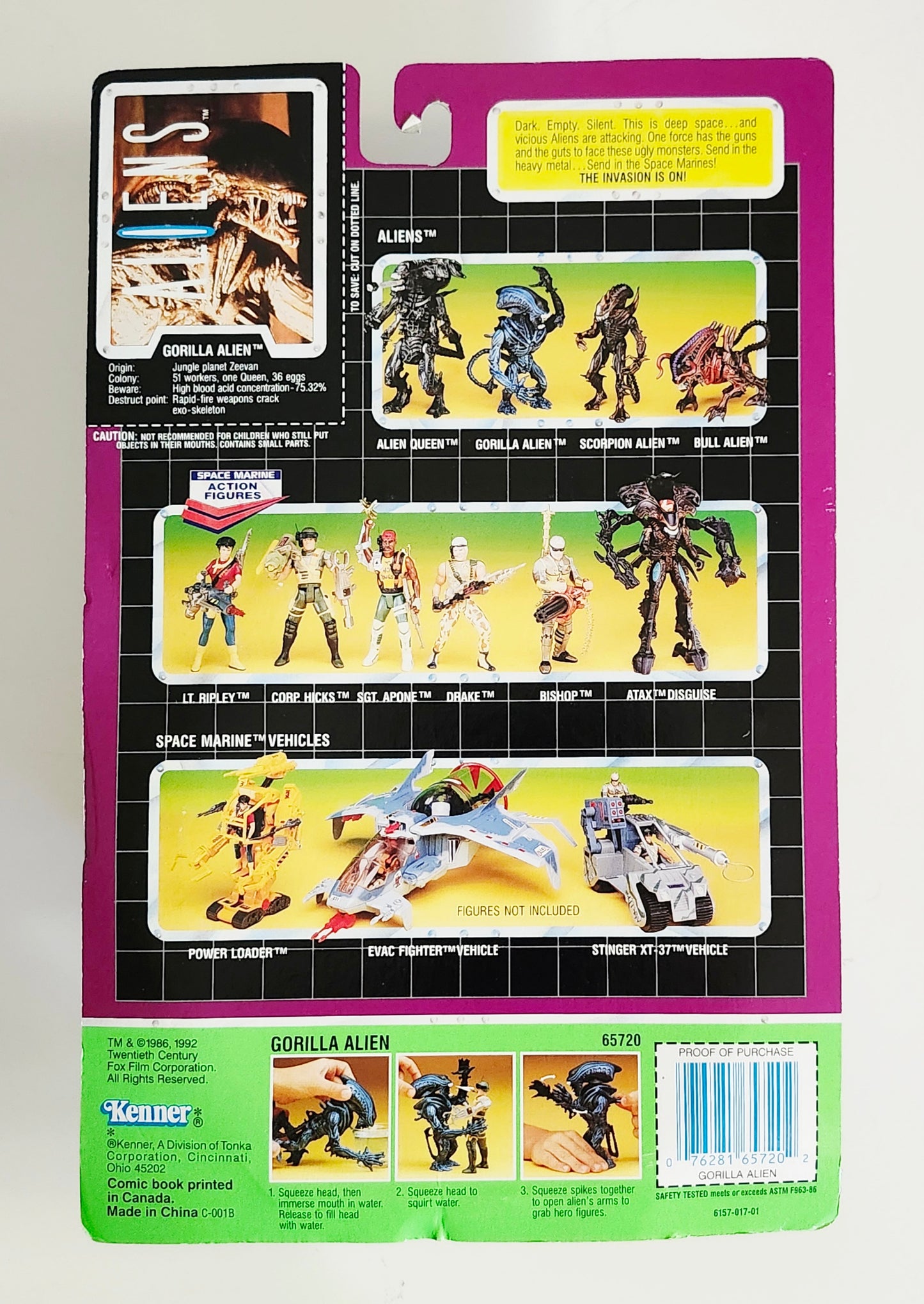 Aliens Gorilla Alien Action Figure, 1992