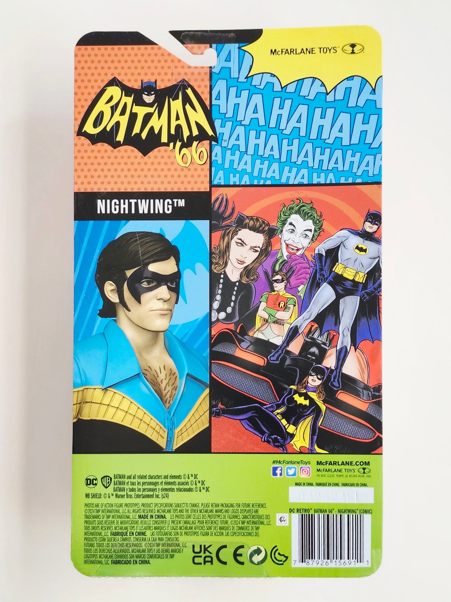 DC Retro Batman '66 Nightwing 6-Inch Action Figure