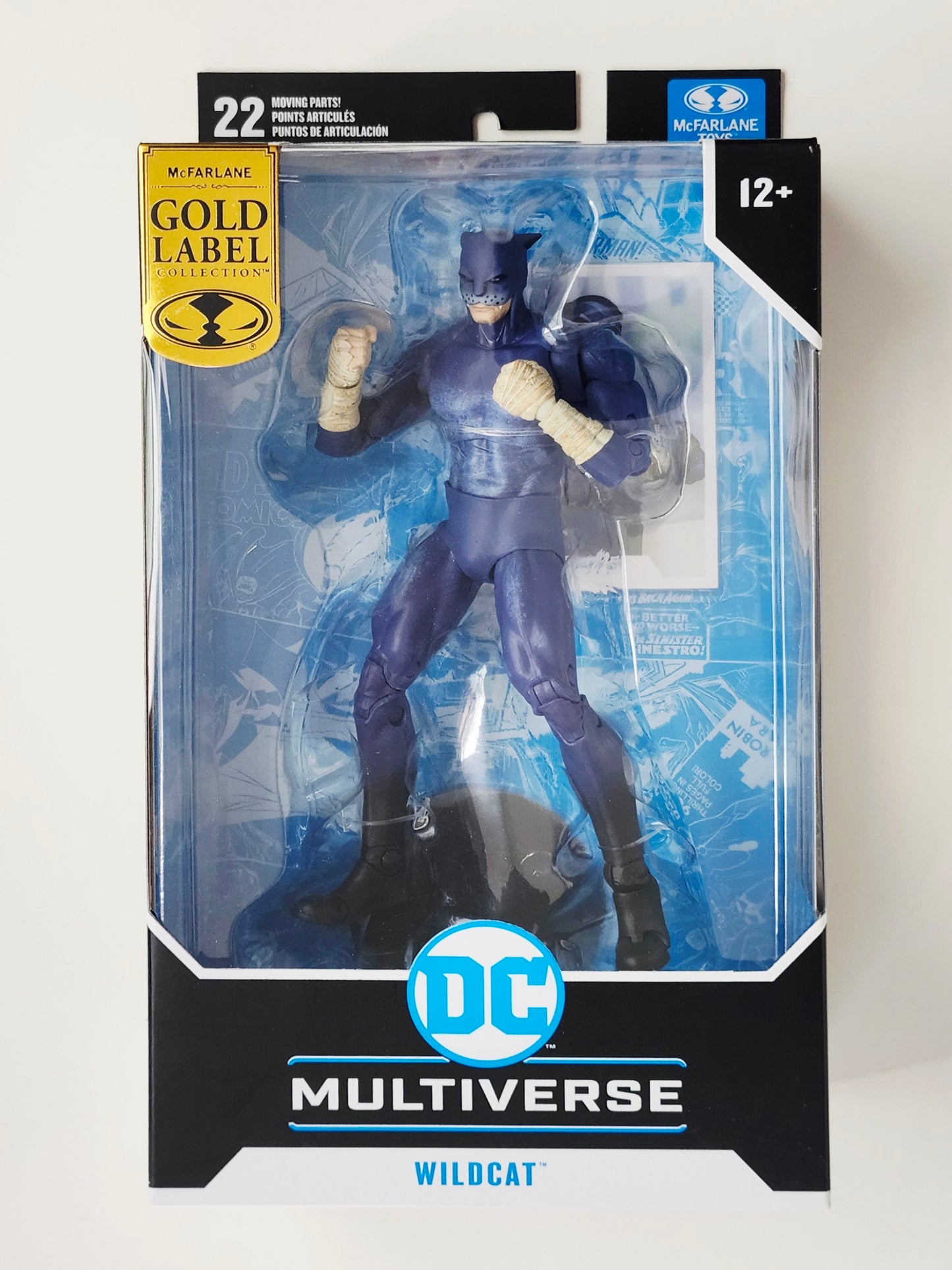 DC Multiverse Gold Label Wildcat (JSA) Exclusive 7-Inch Action Figure, Not Mint