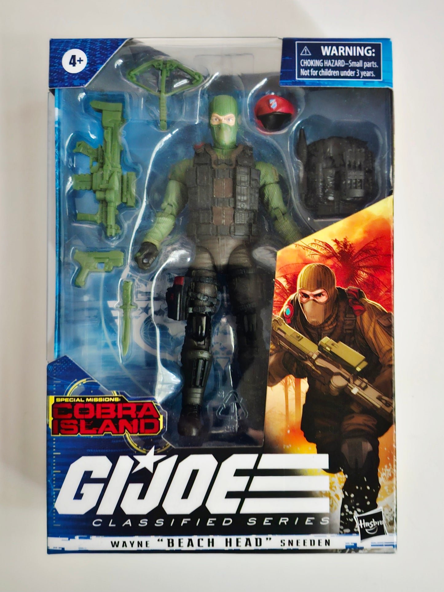 G.I. Joe Classified Series #10 Special Missions: Cobra Island Wayne "Beach Head" Sneeden 6-Inch Action Figure