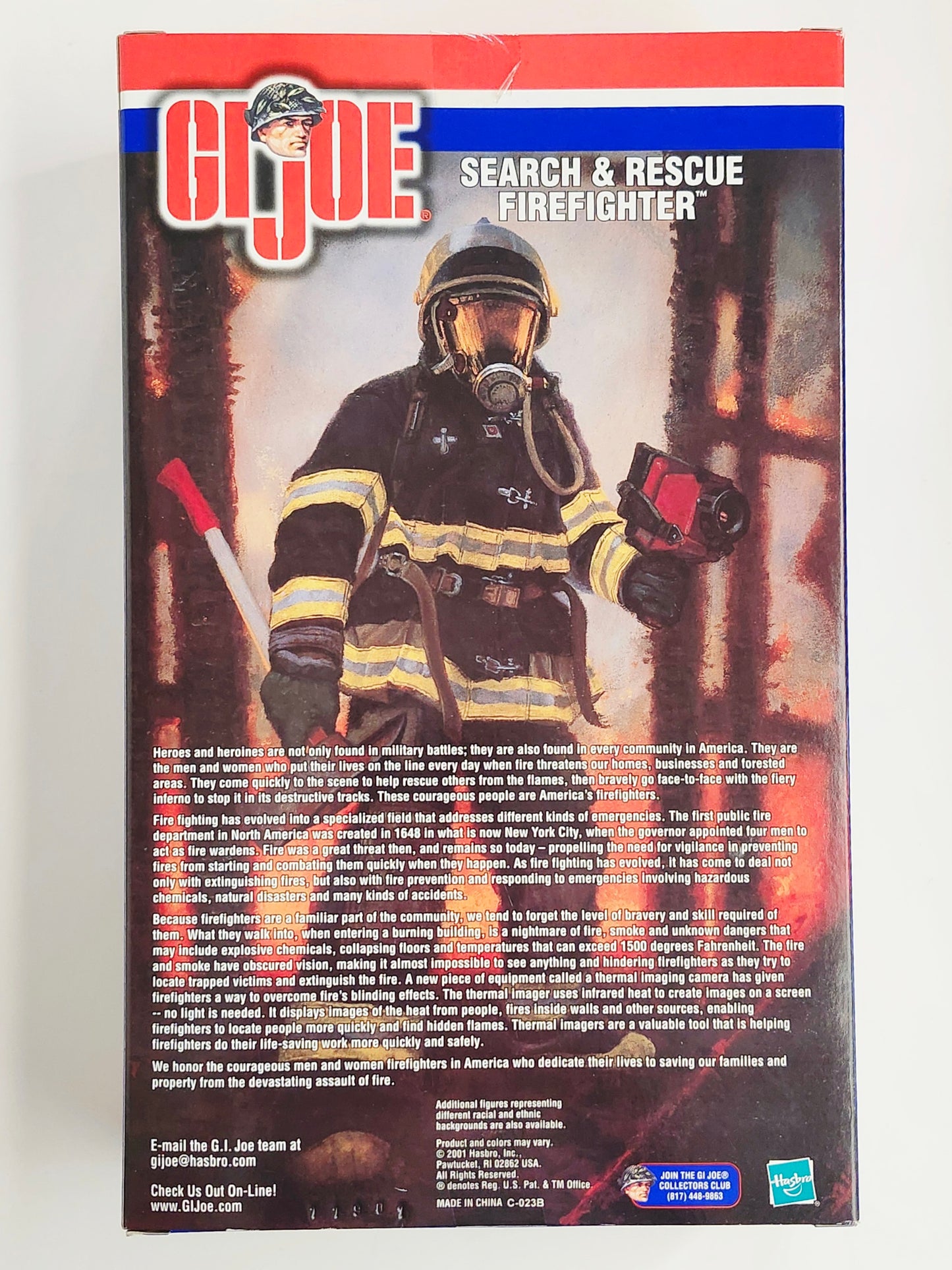 G.I. Joe Search & Rescue Firefighter (Caucasian) 12-Inch Action Figure