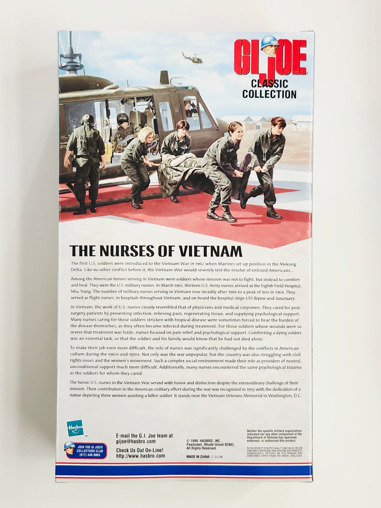 G.I. Joe Vietnam Nurse (Caucasian) 12-Inch Action Figure