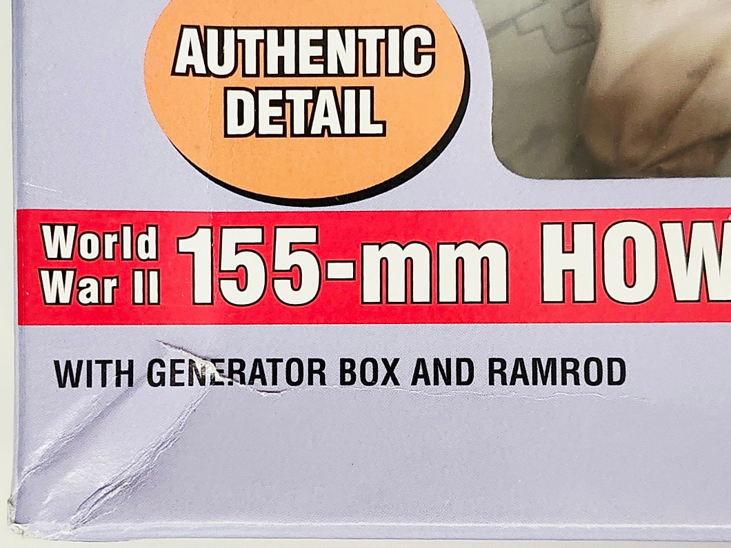 G.I. Joe World War II 155-mm Howitzer Cannon Captain 12-Inch Action Figure Set