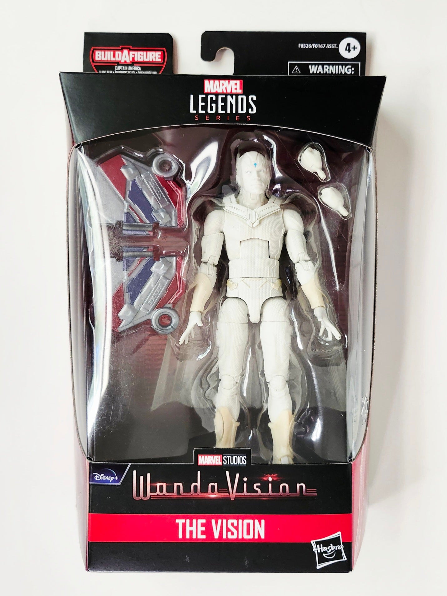 Marvel Legends Captain America Flight Gear Series Vision 6-Inch Action Figure