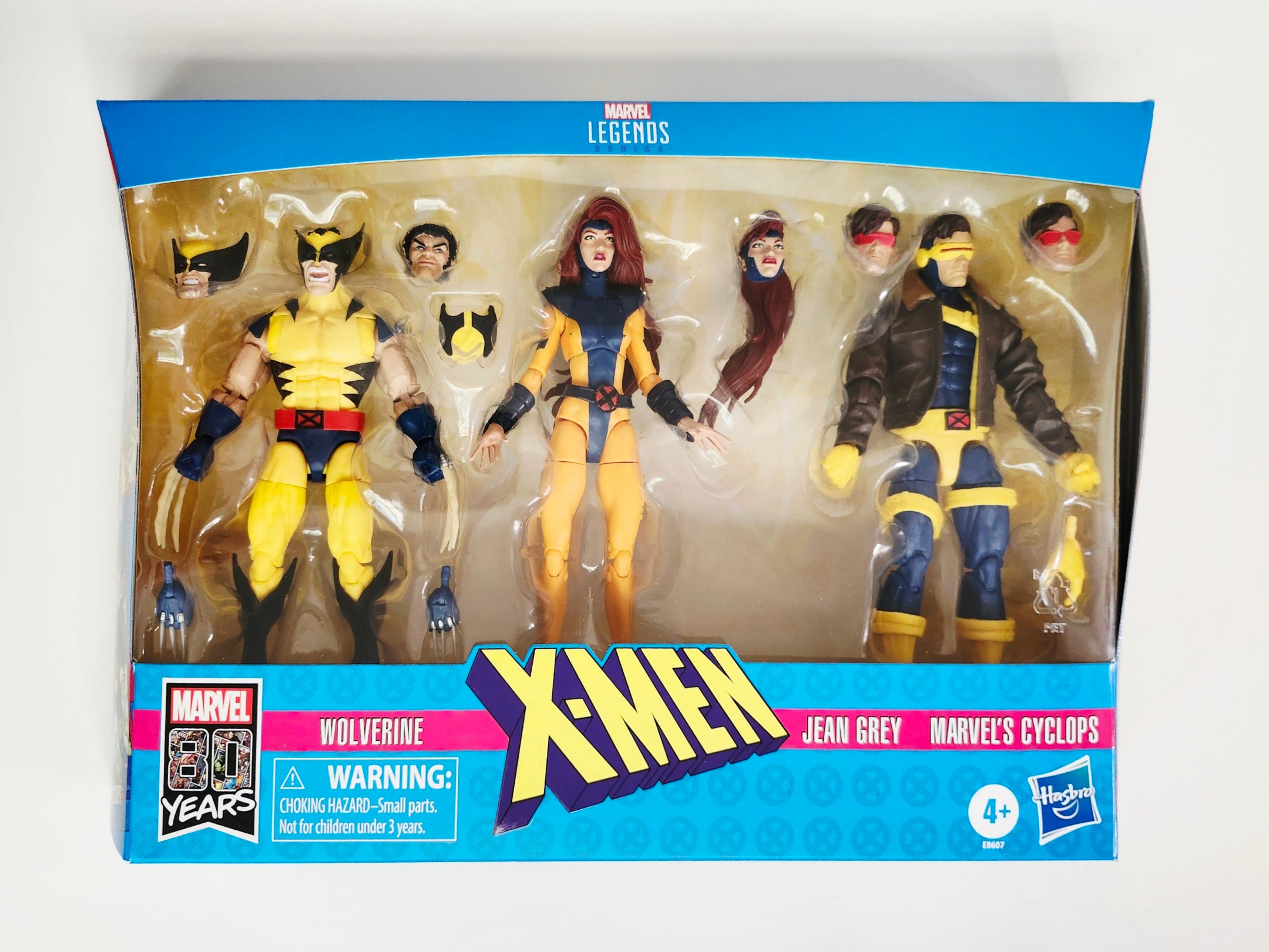 Marvel Legends Love Triangle Action Figure 3-Pack (Wolverine, Jean