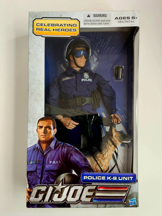 G.I. Joe Police K-9 Unit 12-Inch Action Figure