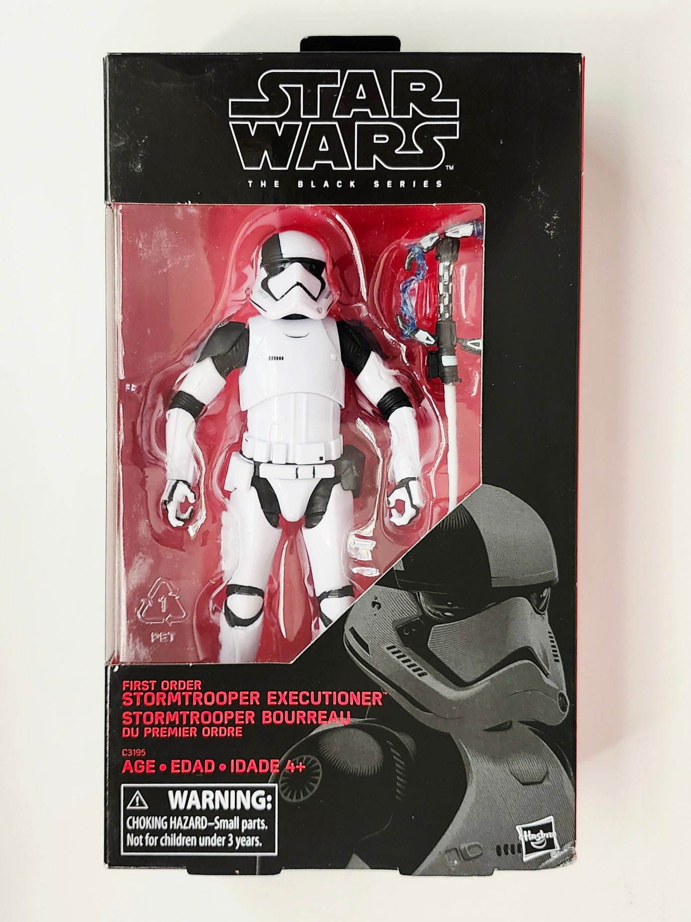 Star Wars: The Black Series First Order Stormtrooper Executioner 6-Inch Action Figure, Not Mint