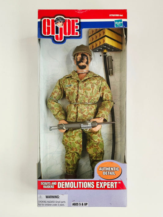 G.I. Joe Scouts and Raiders Demolitions Expert (Caucasian) 12-Inch Action Figure (Boxed)