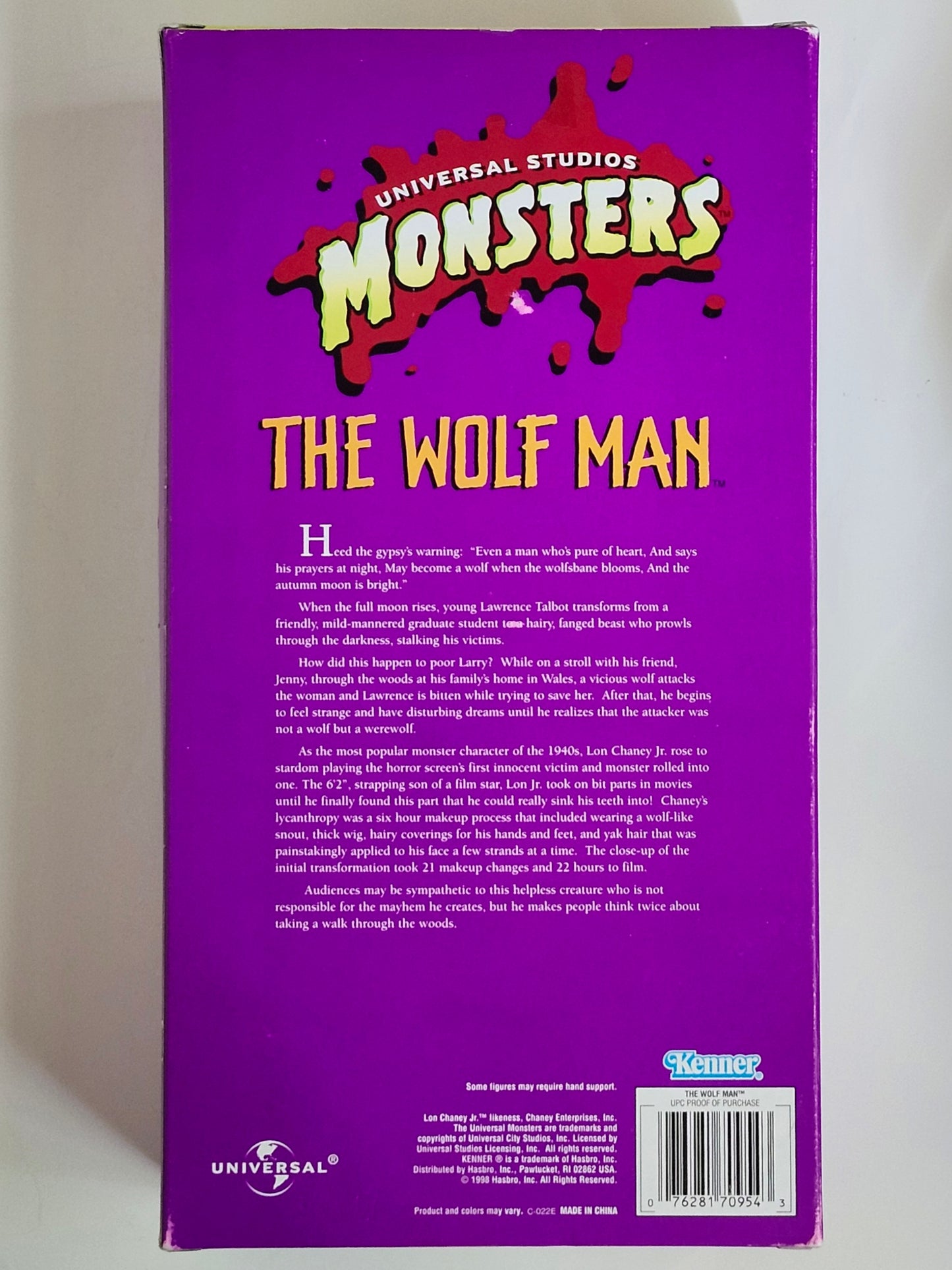 Hasbro Signatures Series Universal Studios Monsters The Wolf Man 12-inch Action Figure