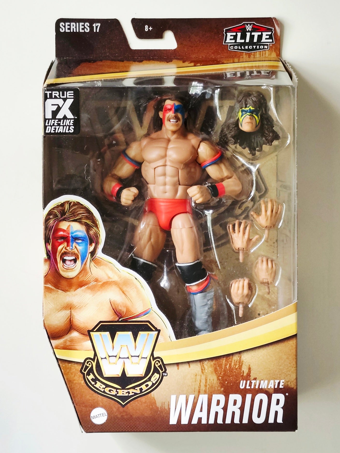 WWE Legends Elite Collection Series 17 Ultimate Warrior Exclusive Action Figure
