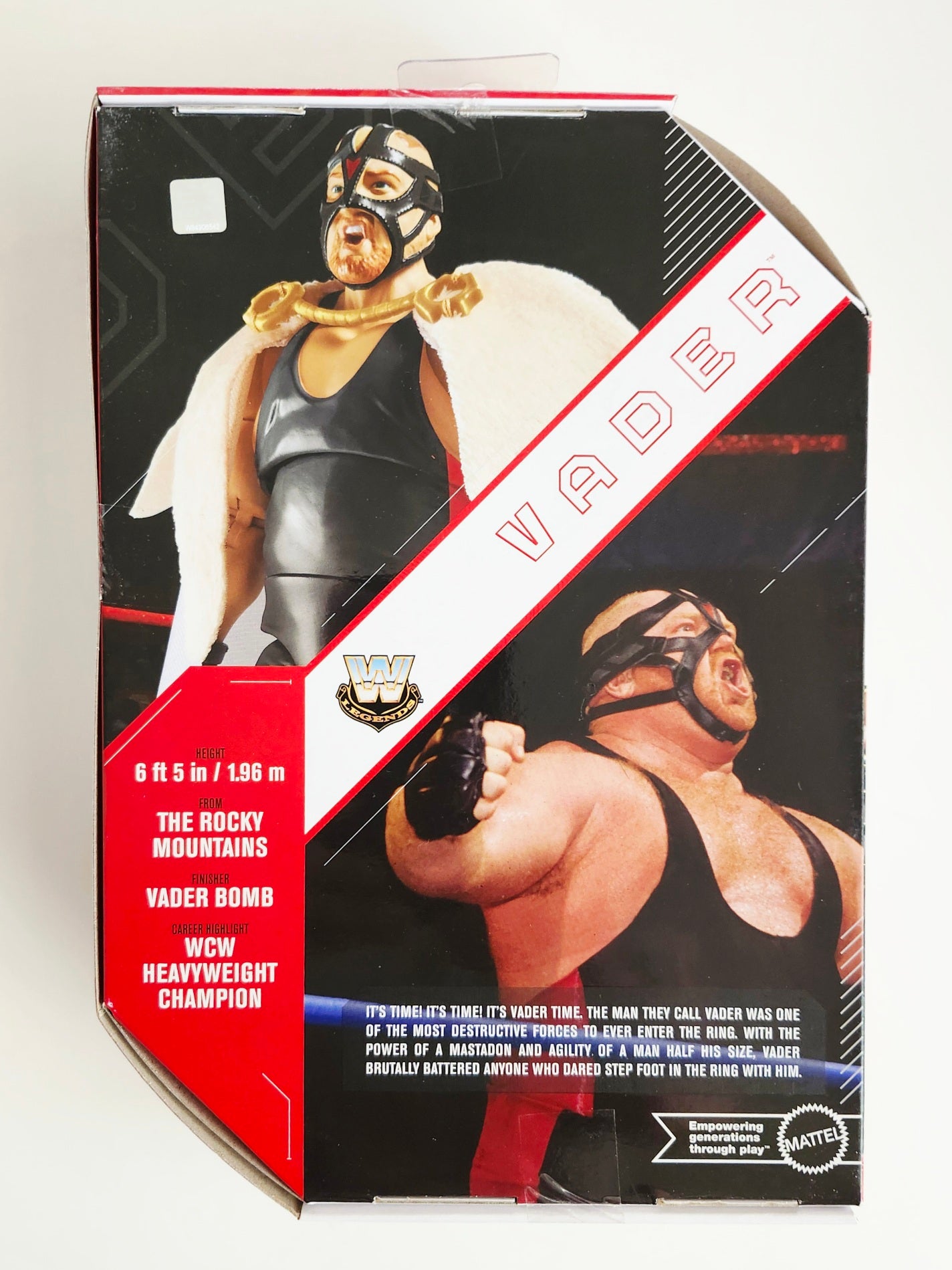 WWE Legends Ultimate Edition 2024 Vader (Black Suit) Exclusive Action Figure