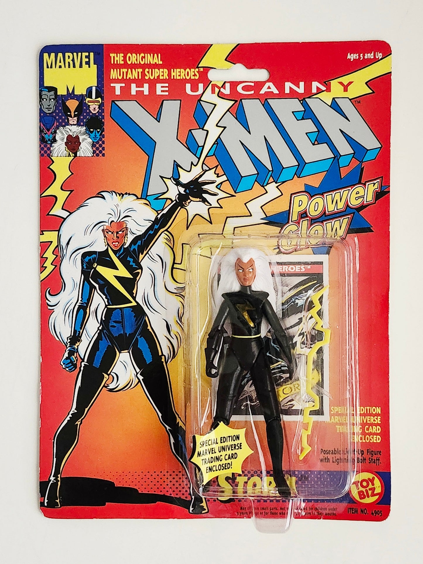 X-Men Storm (Black Costume) 5-Inch Action Figure, 1991