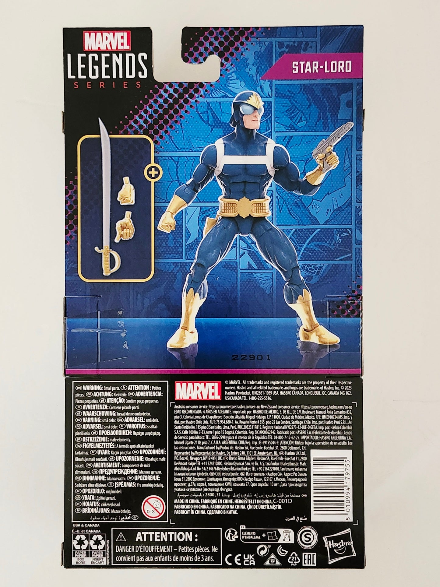 Marvel Legends Guardians of the Galaxy Star-Lord Exclusive 6-Inch Action Figure