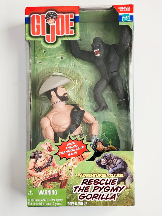 Adventures of G.I. Joe Rescue the Pygmy Gorilla (Caucasian) 12-Inch Action Figure