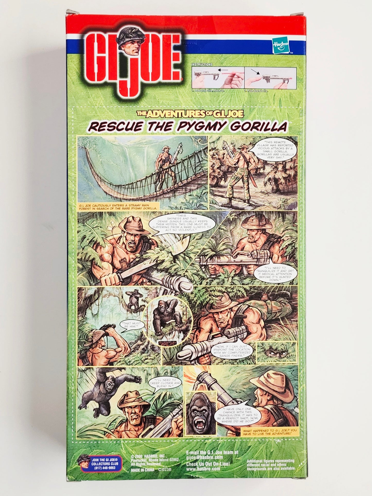 Adventures of G.I. Joe Rescue the Pygmy Gorilla (Caucasian) 12-Inch Action Figure