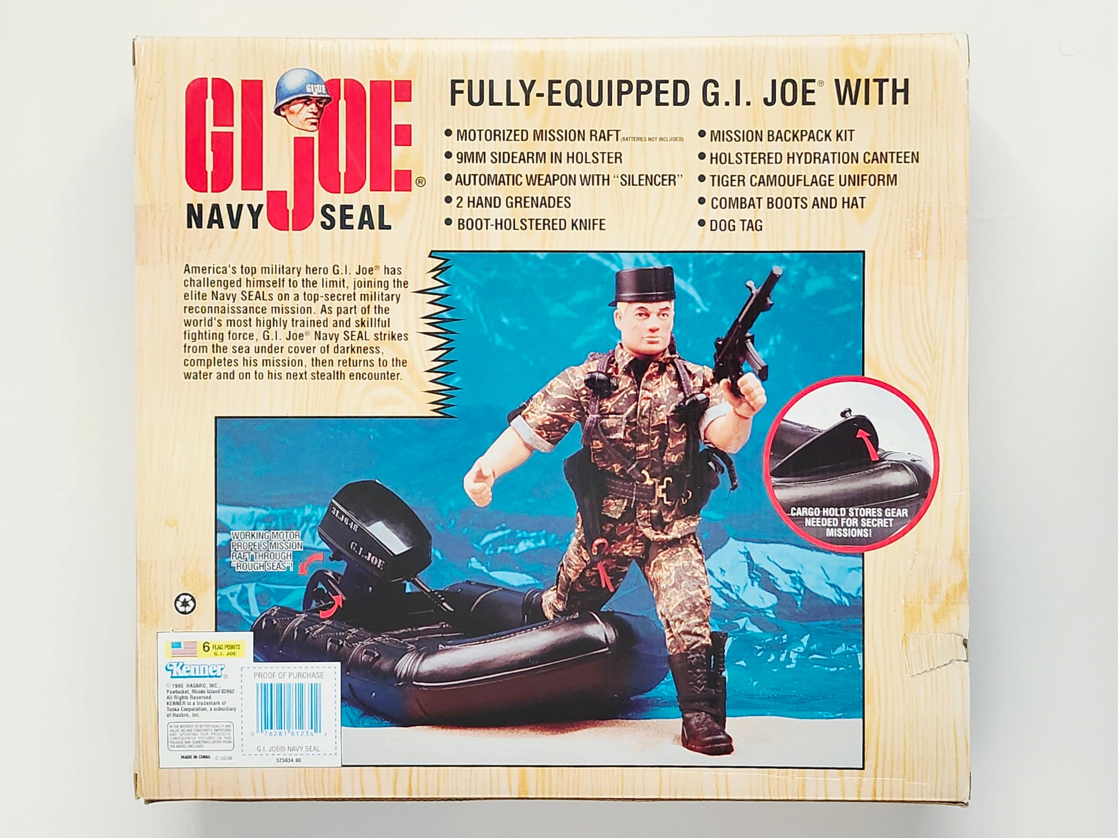 G.I. Joe Navy Seal and Mission Raft Exclusive 12-Inch Action