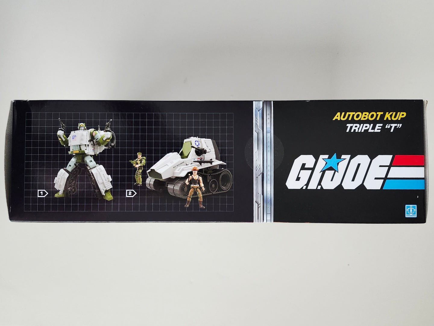 G.I. Joe x Transformers Collaborative Kup Triple T with Sgt. Slaughter and Leatherneck Action Figures