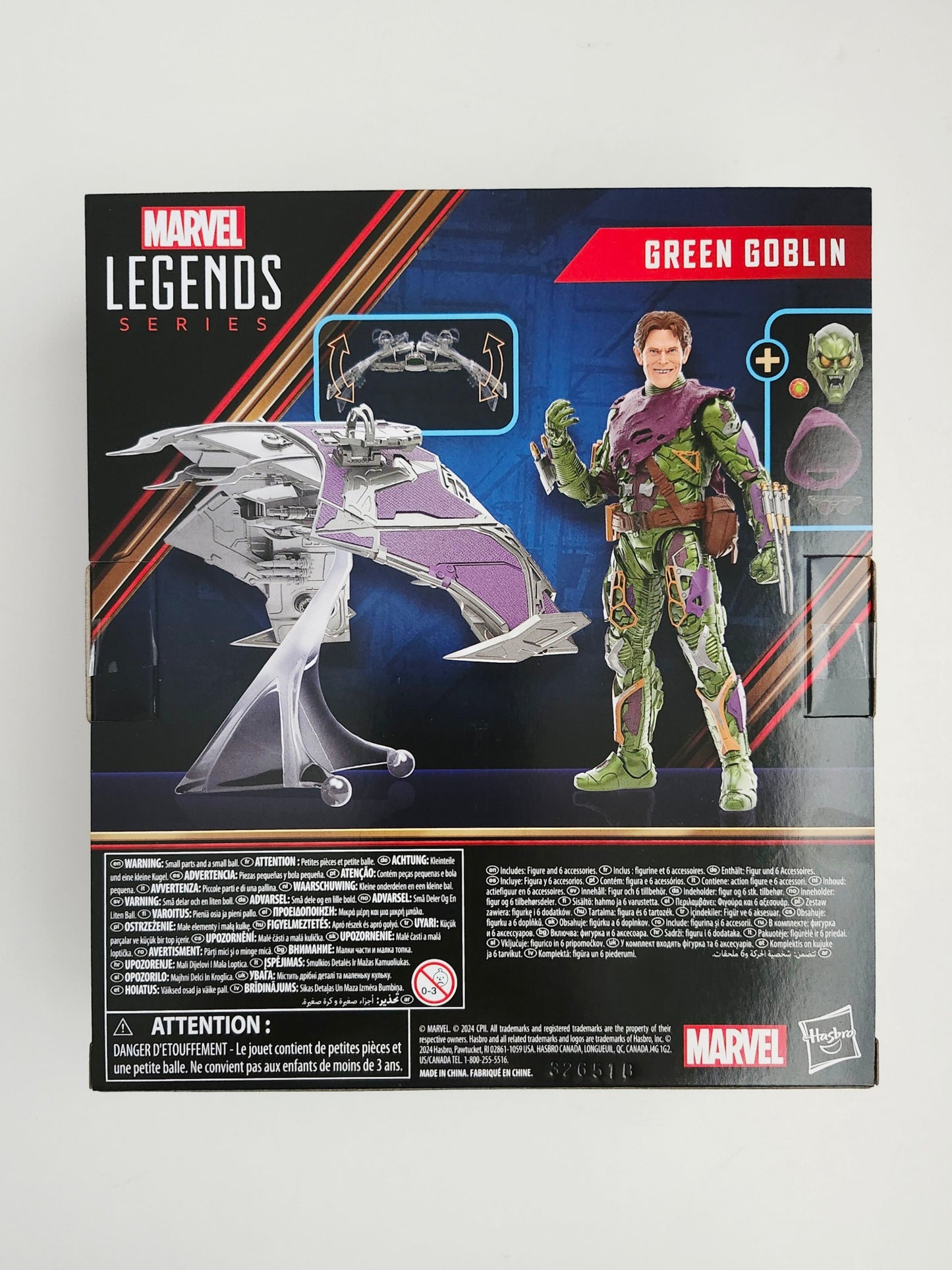 Marvel Legends Deluxe Green Goblin (No Way Home) 6-Inch Scale Action Figure, Not Mint
