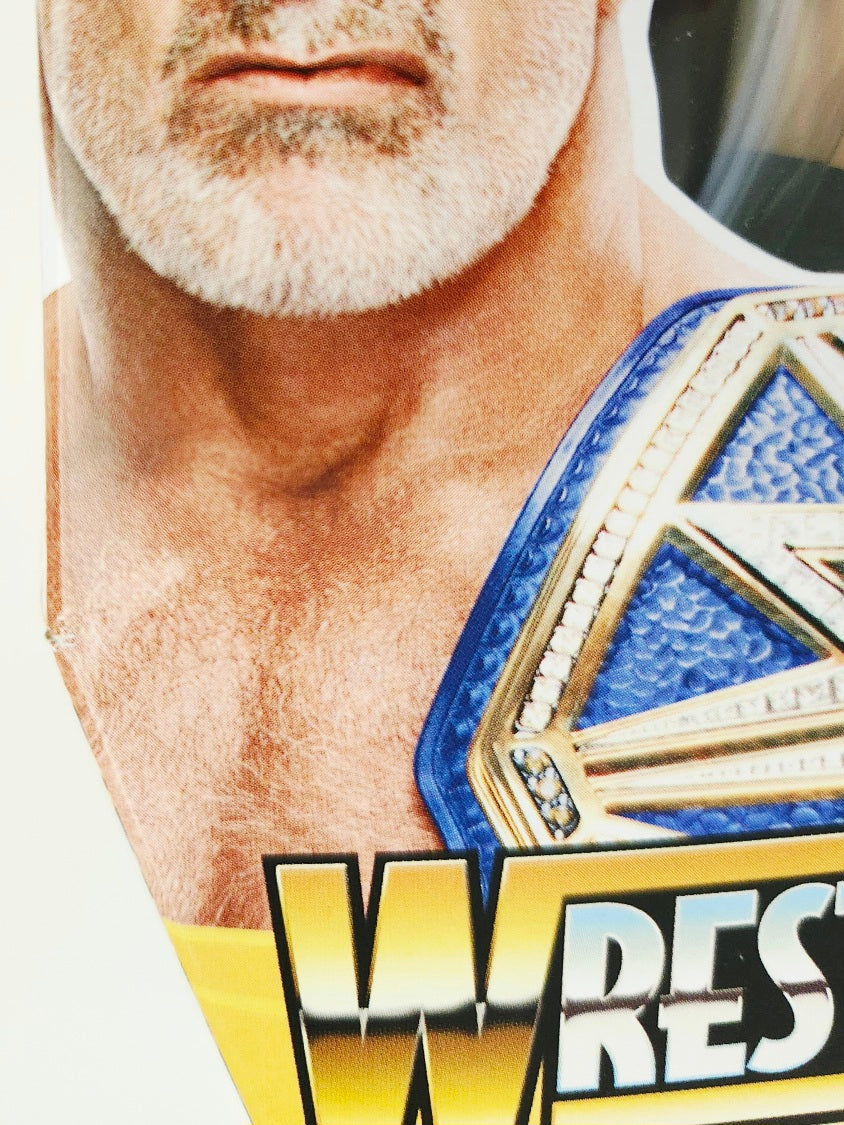 WWE Elite Wrestlemania Goldberg Action Figure and Paul Ellering with Rocco Build-A-Figure Piece
