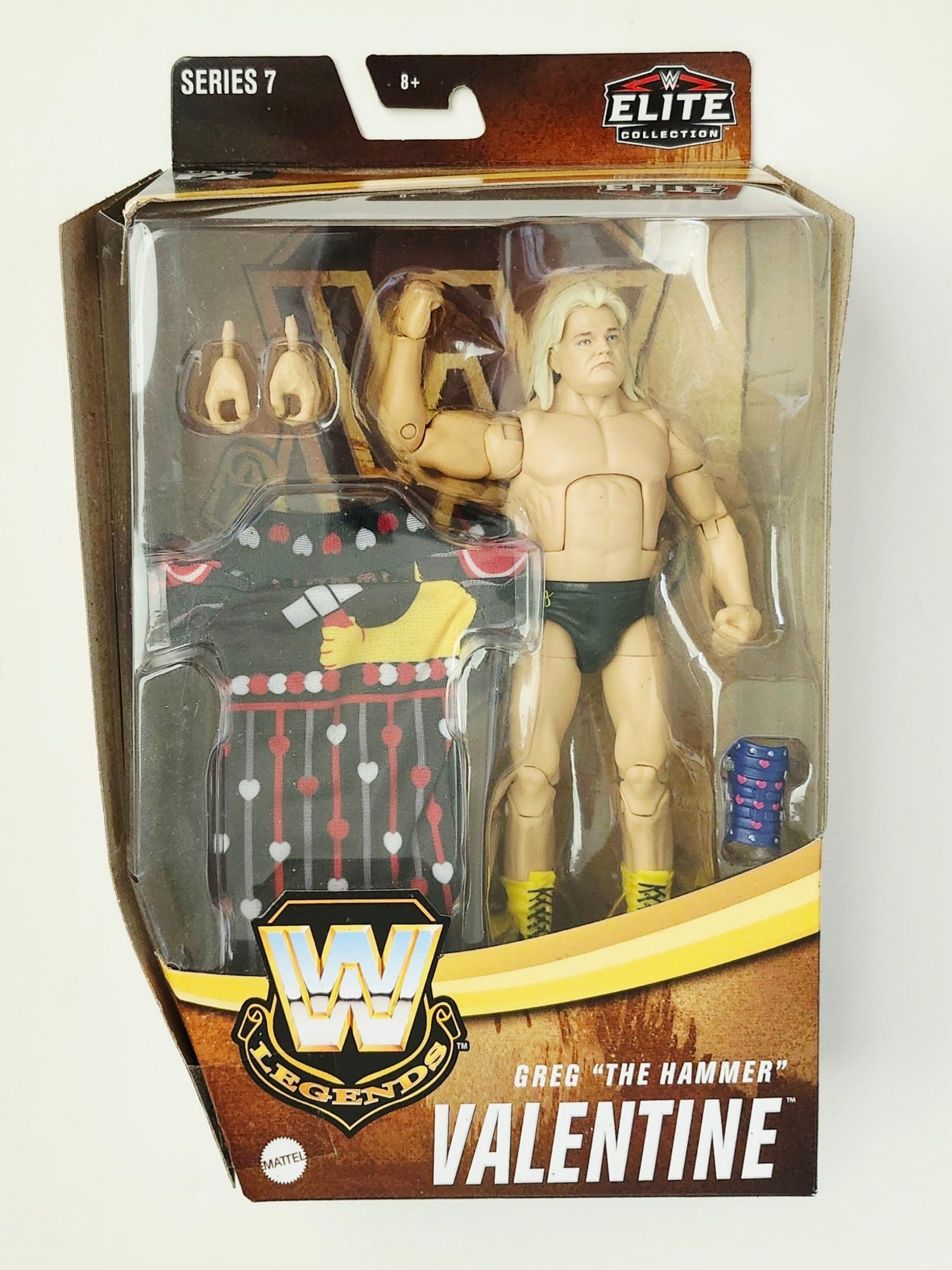 WWE Legends Elite Collection Series 7 Greg "The Hammer" Valentine (Black Trunks) Exclusive Action Figure