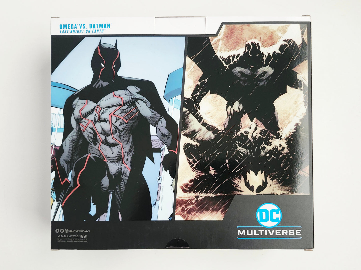 DC Multiverse Gold Label Omega vs. Batman (Last Knight On Earth) 7-Inch Action Figure 2-Pack