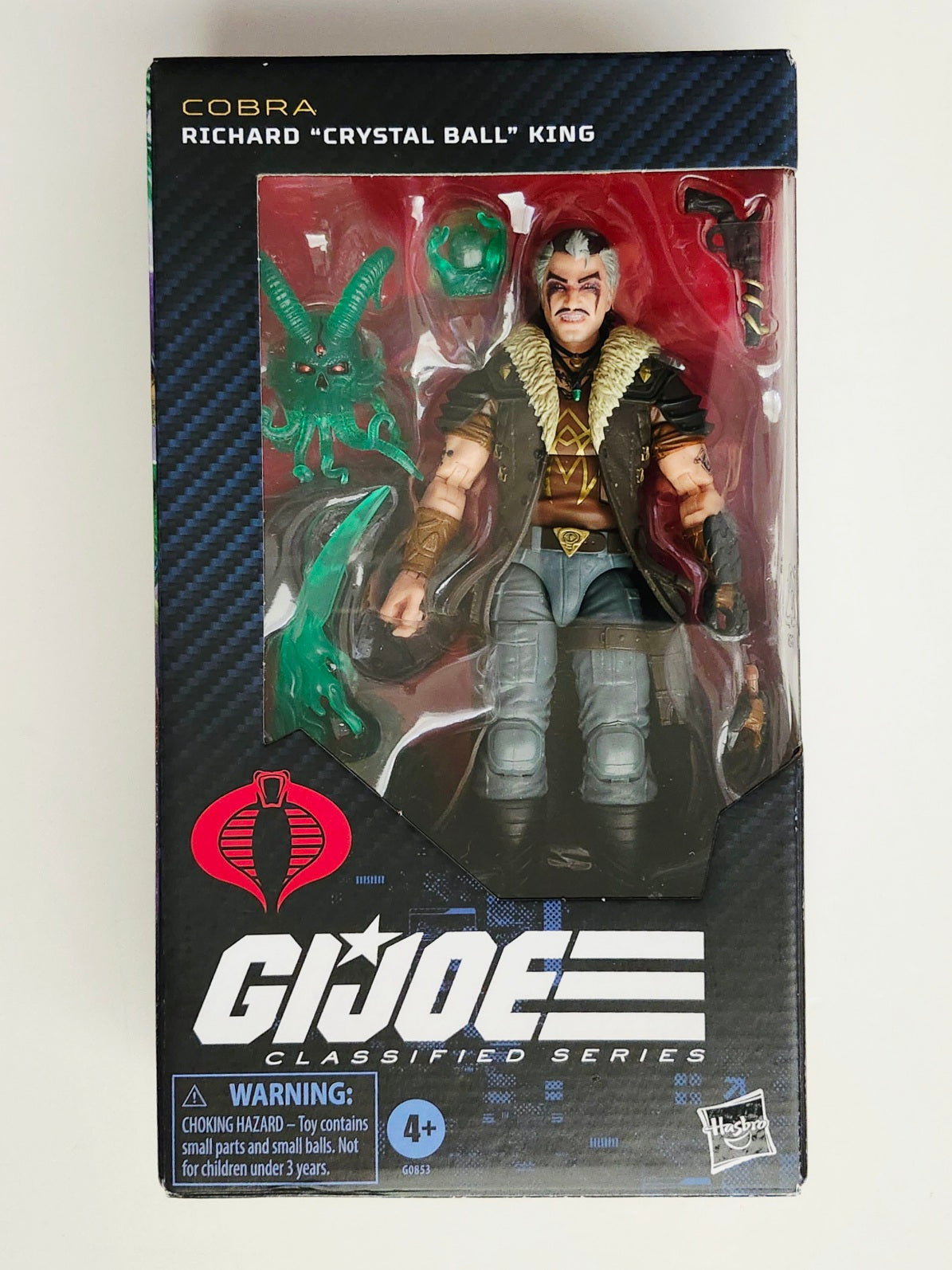 G.I. Joe Classified Series #159 Richard "Crystal Ball" King Exclusive 6-Inch Action Figure, Not Mint