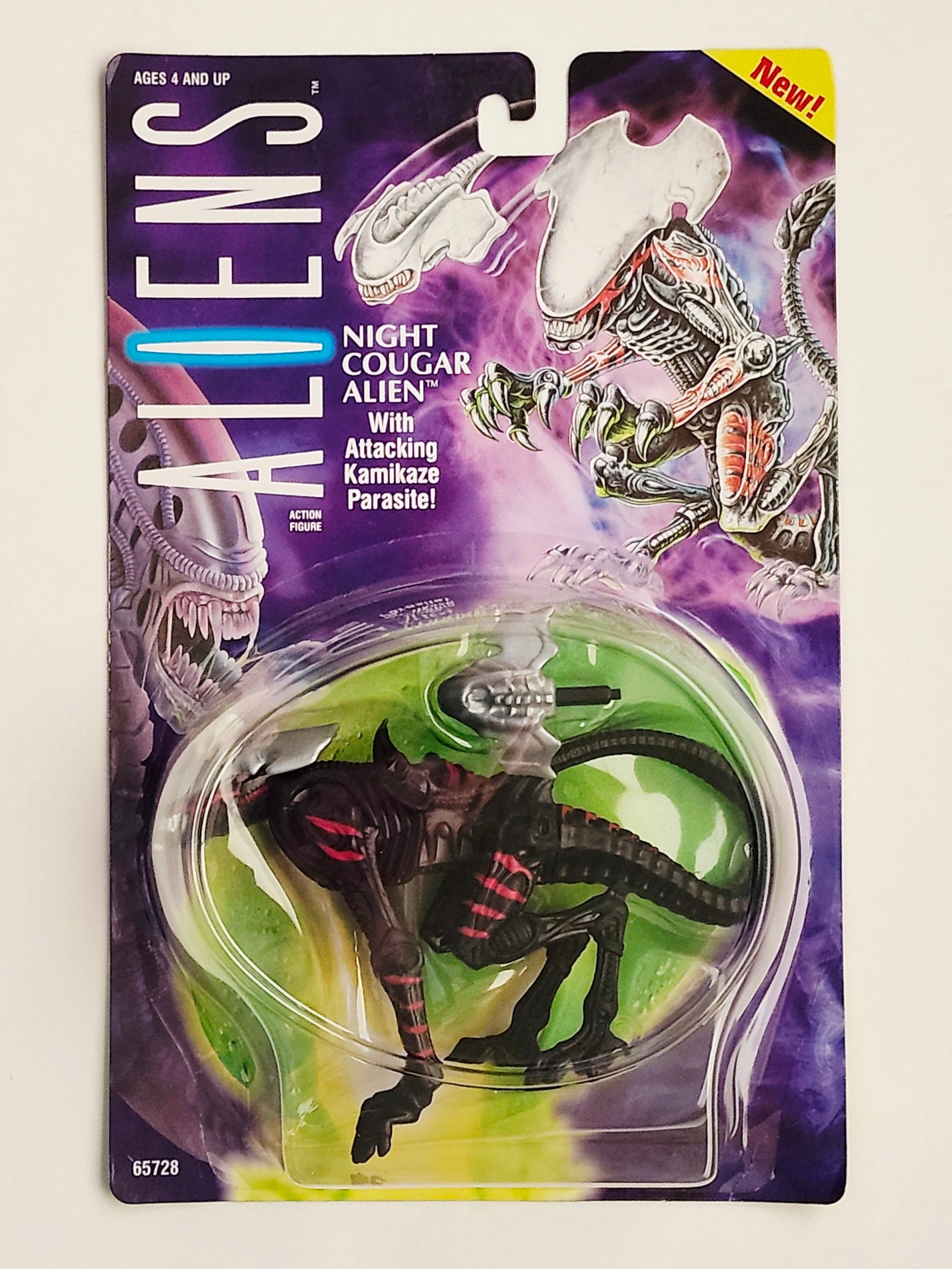 Aliens Night Cougar Alien Action Figure, 1994