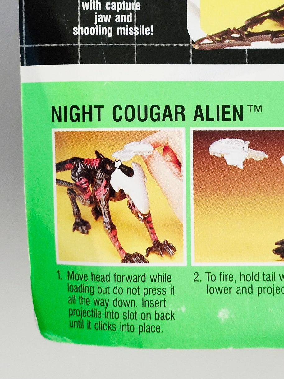 Aliens Night Cougar Alien Action Figure, 1994