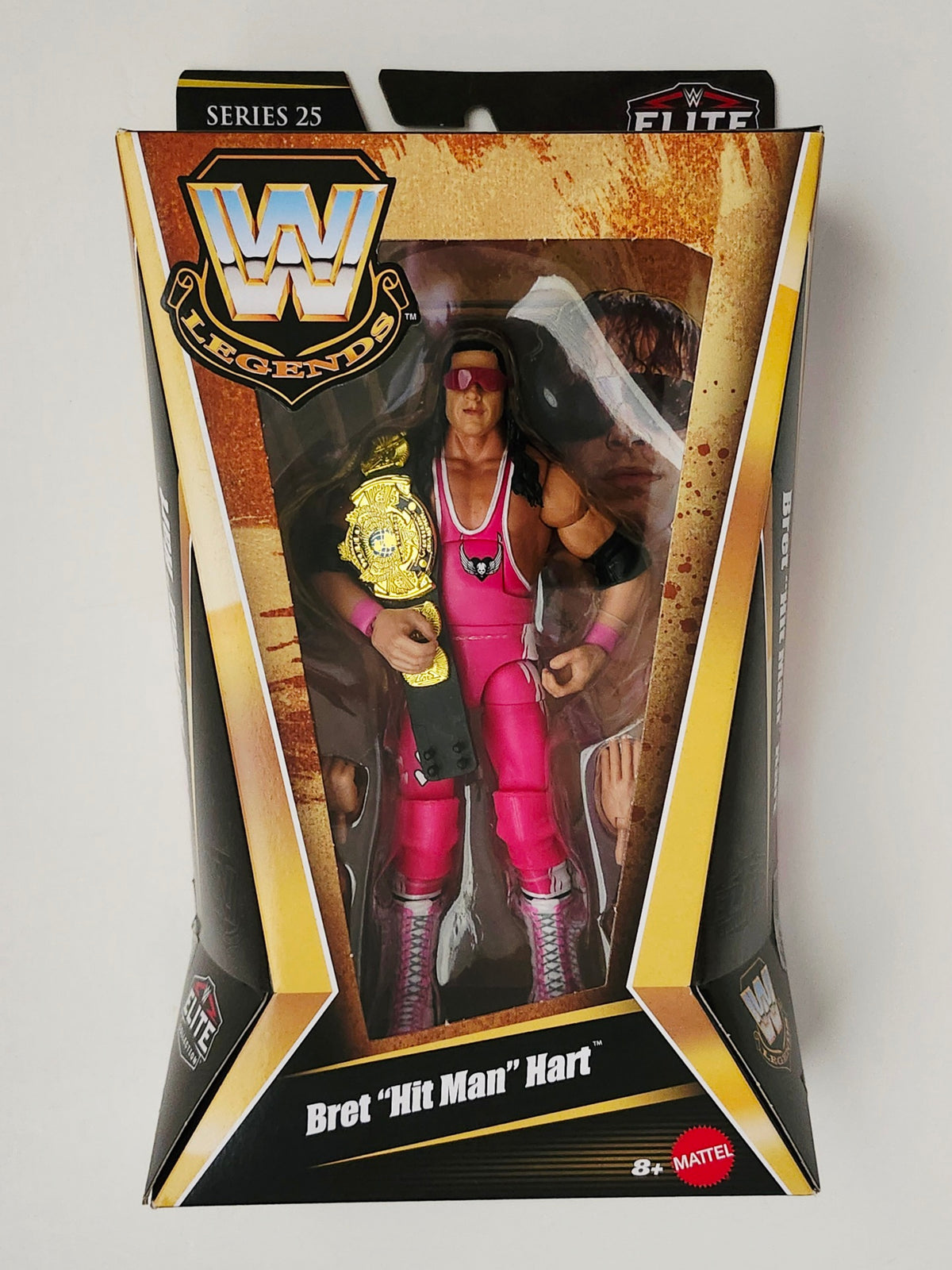 WWE Legends Elite Collection Series 25 Bret "Hit Man" Hart Exclusive Action Figure