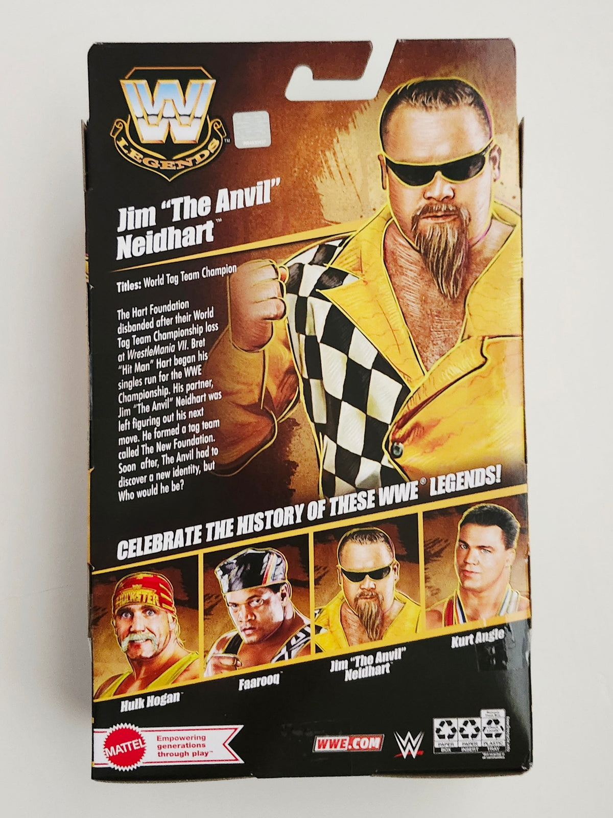 WWE Legends Elite Collection Series 24 Jim "The Anvil" Neidhart Exclusive Action Figure