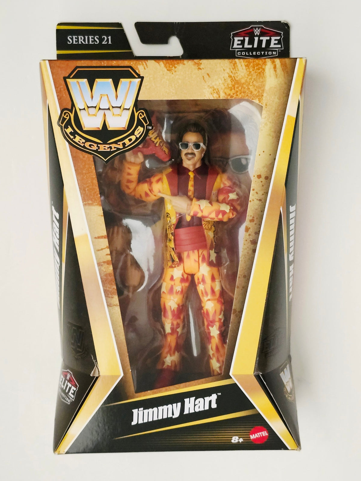 WWE Legends Elite Collection Series 21 Jimmy Hart Exclusive Action Figure, Not Mint