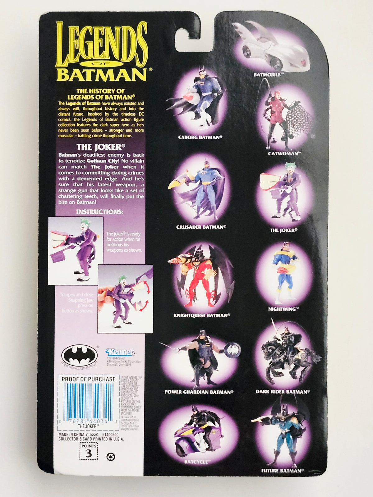 Legends of Batman The Joker 5-Inch Action Figure