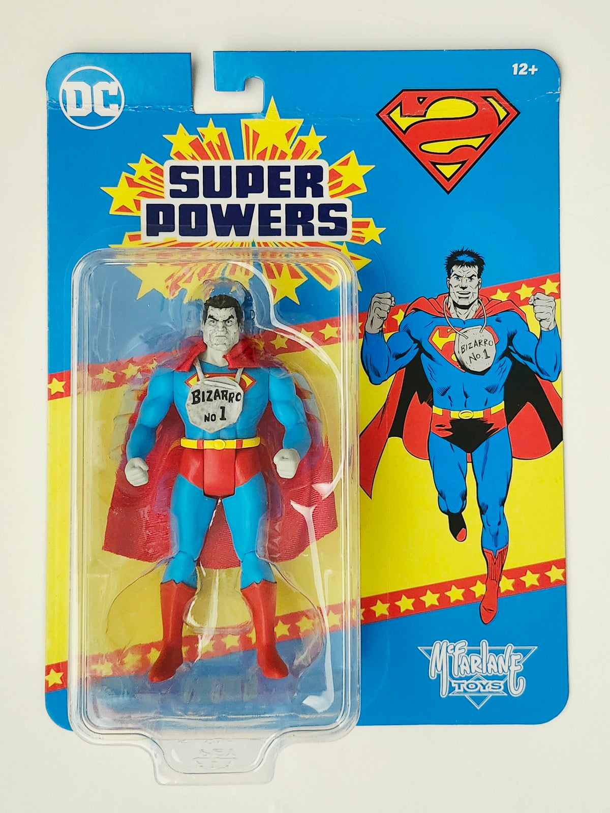 DC Super Powers Bizarro (Tales of the Bizarro World) 4.5-Inch Action Figure, Not Mint