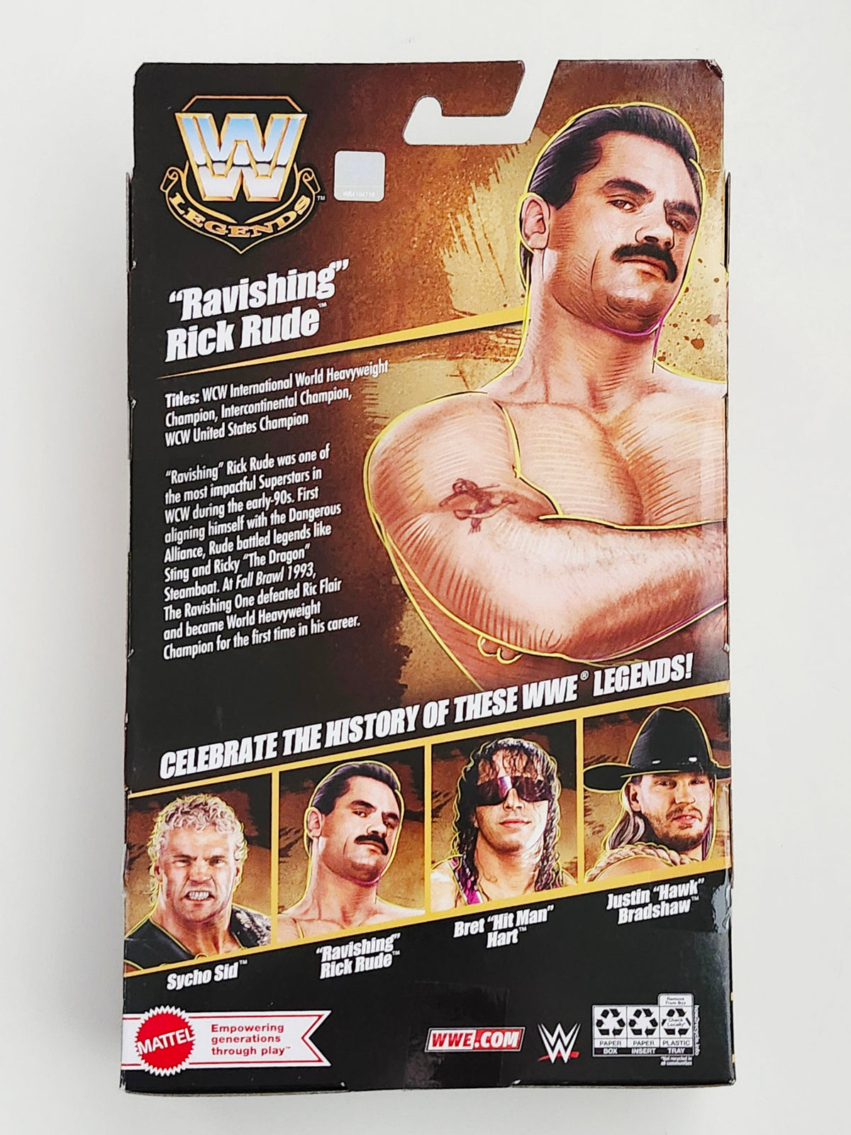WWE Legends Elite Collection Series 25 "Ravishing" Rick Rude Exclusive Action Figure