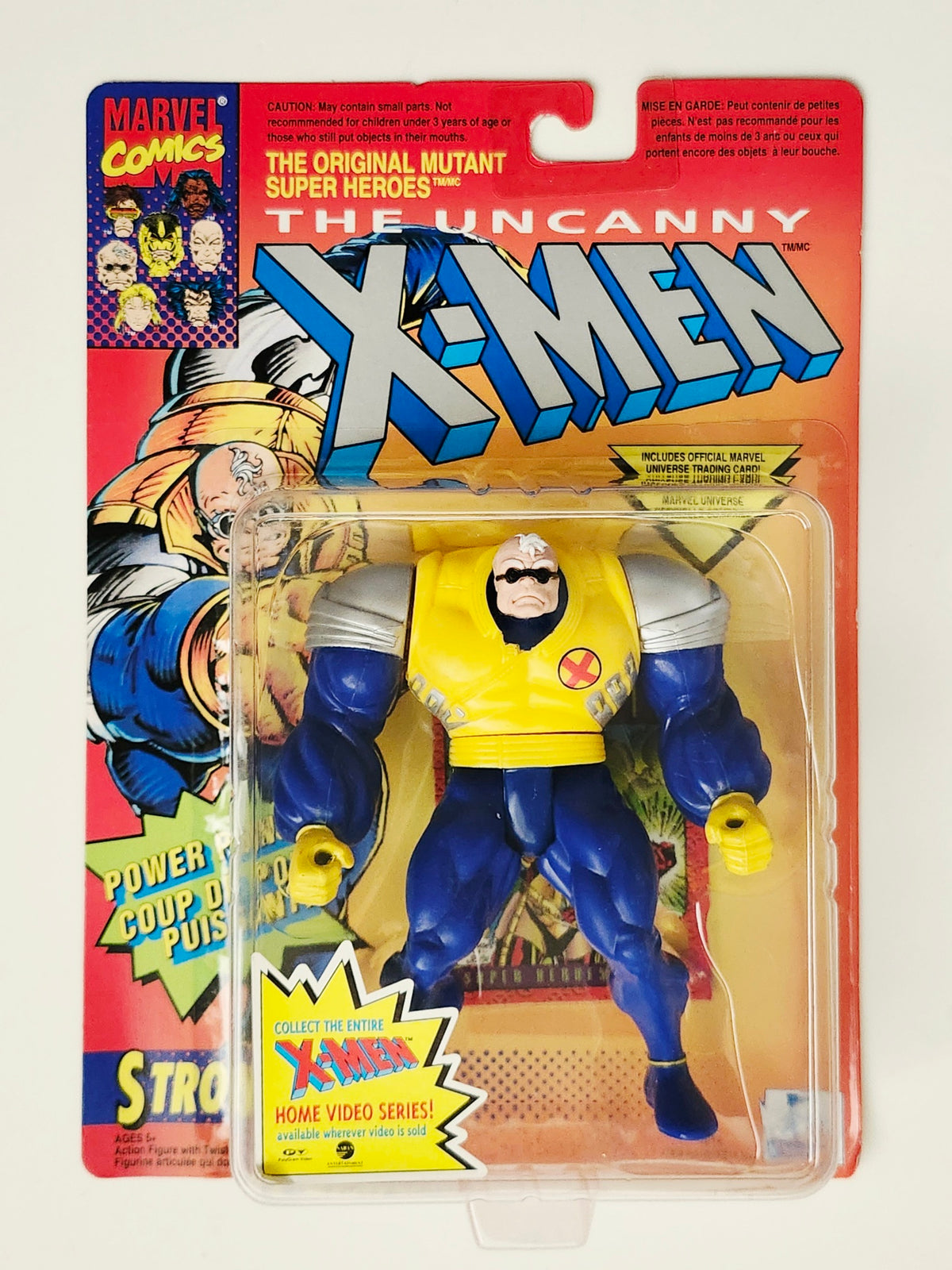 X-Men Strong Guy 5-Inch Action Figure (Canadian Card), 1993