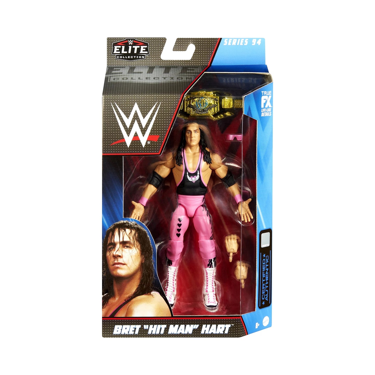 WWE Elite Collection Series 94 Bret "Hit Man" Hart Action Figure