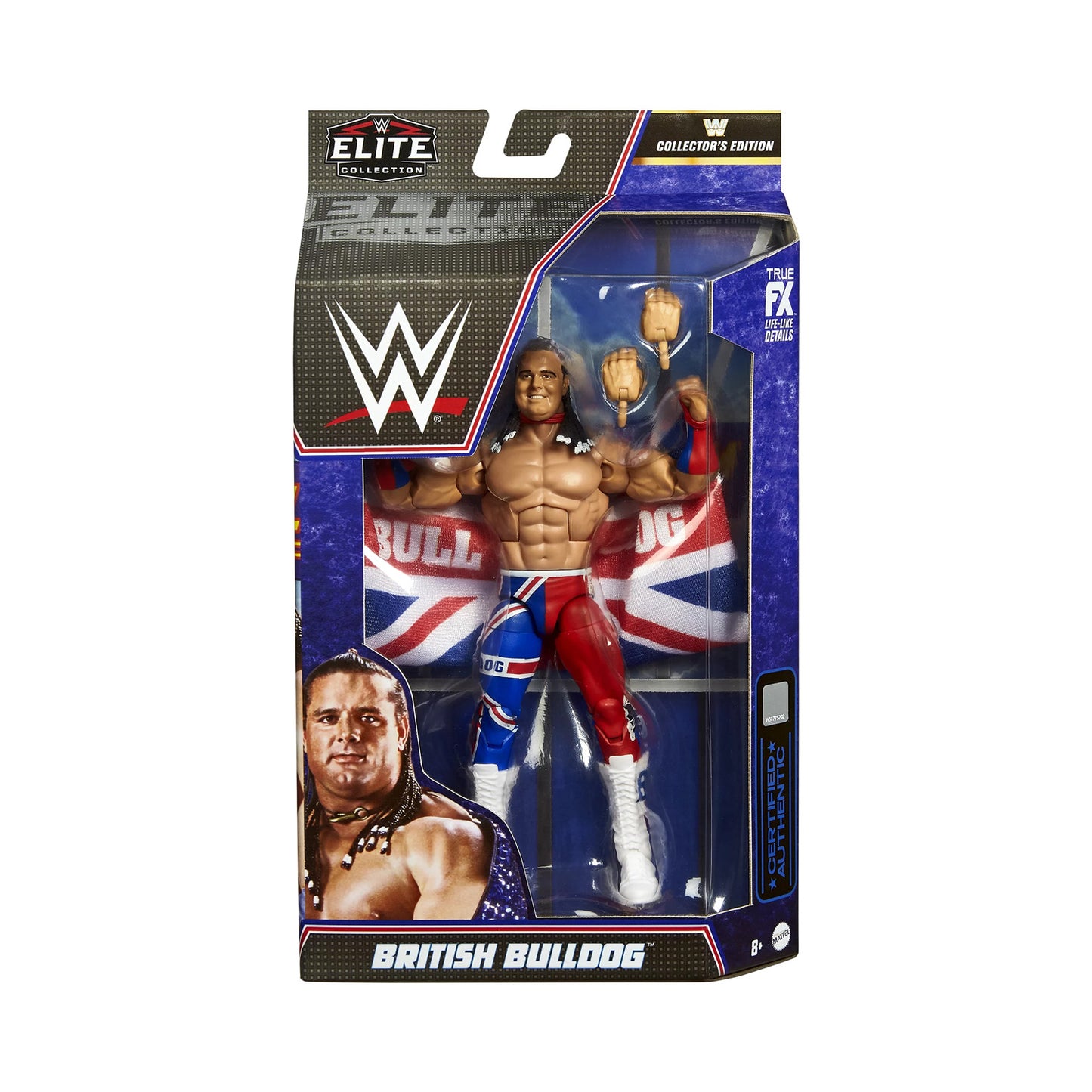 WWE Elite Collection Series 94 British Bulldog Action Figure