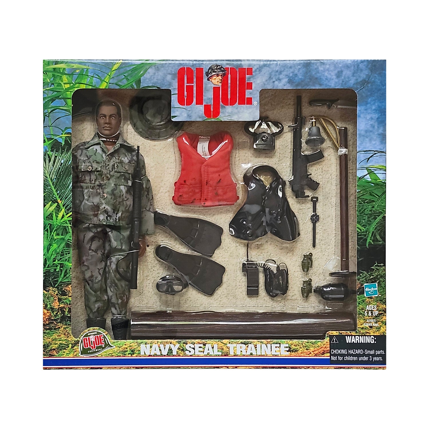 G.I. Joe Navy SEAL Trainee (African-American) 12-Inch Action Figure ...